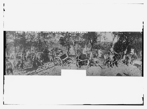Near Strzyzow -- heavy going for Austrian guns