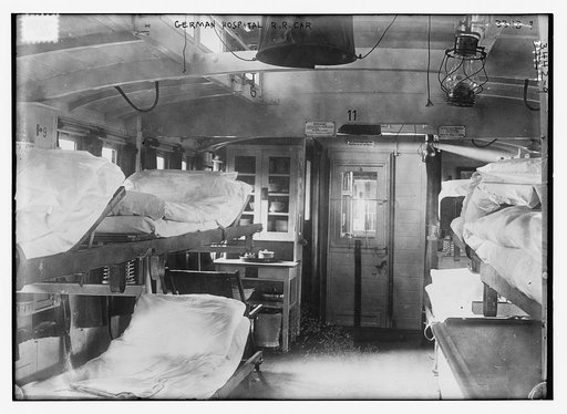 German Hospital R.R. car