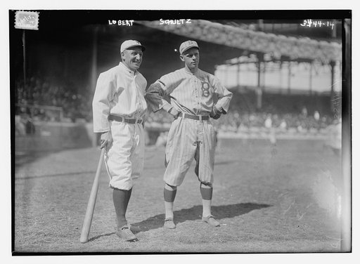 Hans Lobert, New York NL & Joe Schultz, Brooklyn NL (baseball)