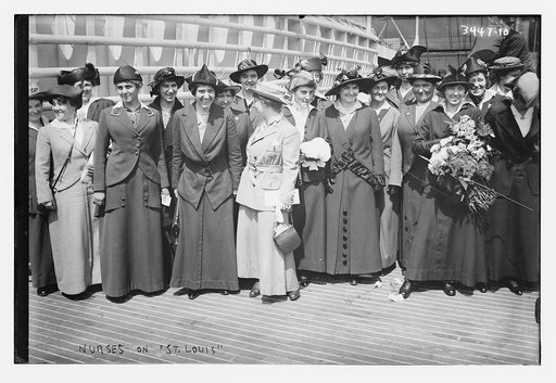 Nurses on ST. LOUIS