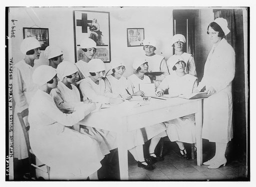 Nataline Dulles in Athens Hospital