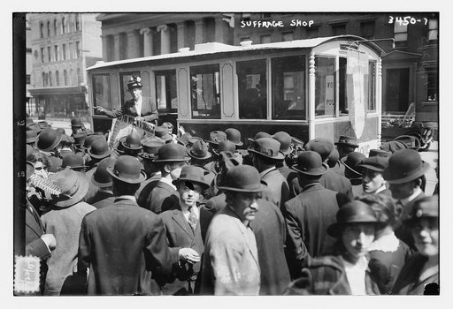 Suffrage shop