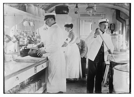 Kaiserin's Hospital Train -- kitchen