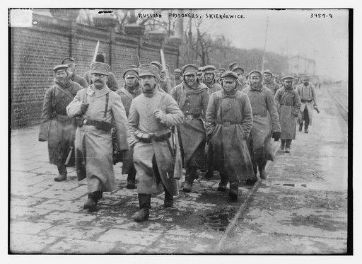 Russian prisoners, Skiernewice