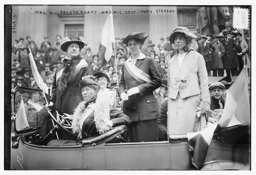 Mrs. W.L. Prendergast, Mrs. W.L. Colt, Doris Stevens, Alice Paul