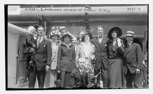 Nurses and ambulance drivers on CYMRIC, 5/14/15