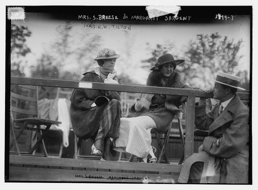Mrs. S. Breese (Mrs. N.W. Tilton) and Margaret Sargent