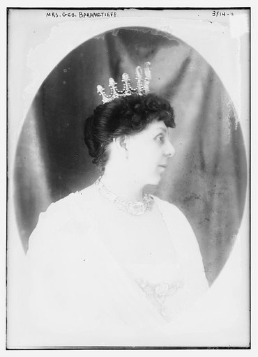 Mrs. Geo. Bakhmetieff [i.e., Bakhmeteff