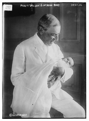 Pres't [i.e., President] Wilson and McAdoo Baby