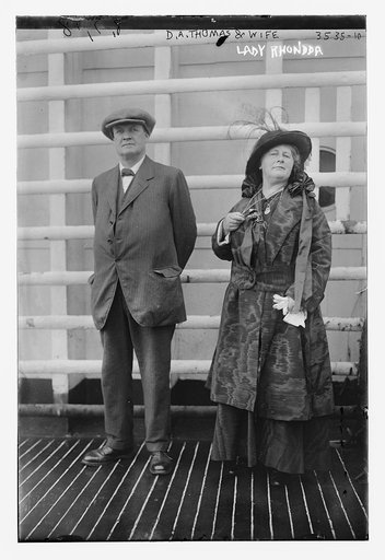 D.A. Thomas and wife, Lady Rhonda