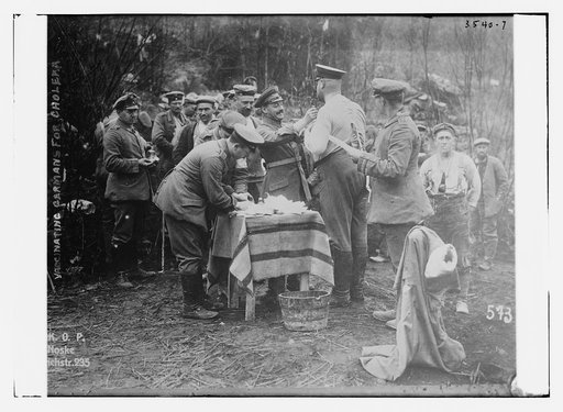 Vaccinating Germans for Cholera