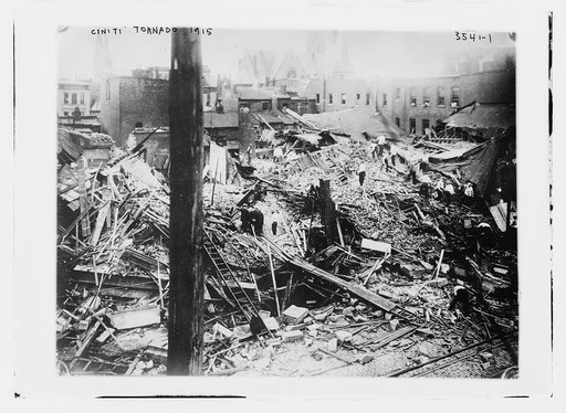 Cin'ti [i.e. Cincinnati] Tornado, 1915