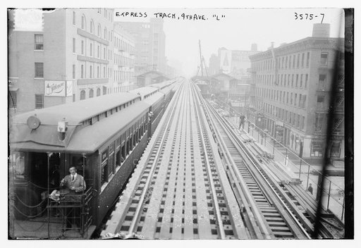 Express track 9th Ave. "L"