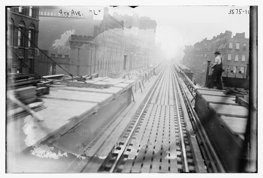 Express track 9th Ave. "L"
