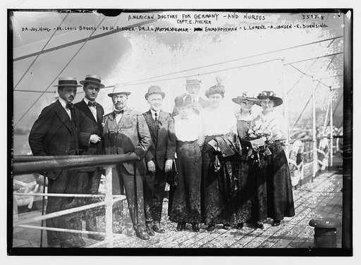 American doctors for Germany -- and nurses