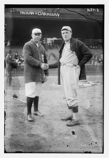 Pat Moran, manager, Philadelphia NL & Bill Carrigan, manager, Boston AL (baseball)