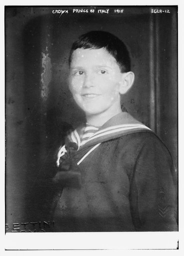 Crown Prince of Italy, 1915