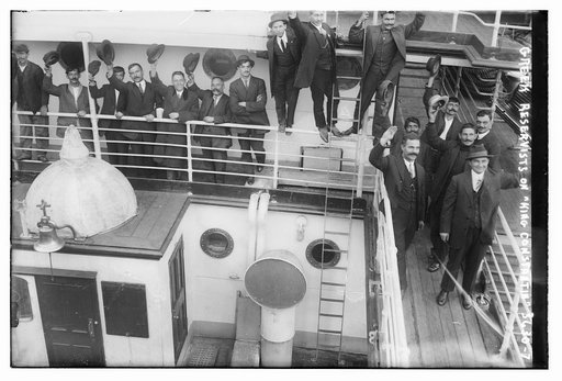 Greek Reservists on "King Constantine"