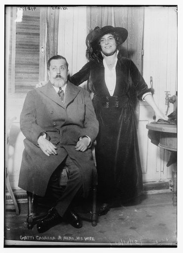 Gatti Casazza and Alda, his wife