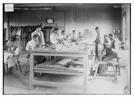Upholstery class, Tuskegee