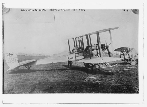 Germany -- Captured British Plane -- BE Type