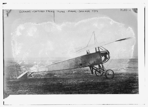 Germany -- Captured French Plane -- Morane Saulnier type
