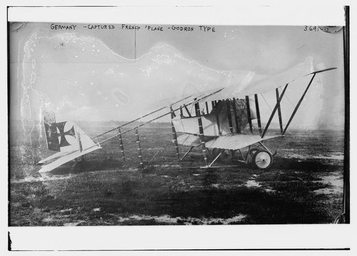 German -- captured French Plane -- Godron type