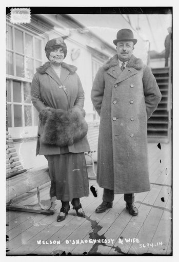 Nelson O'Shaughnessy and wife