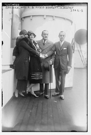 Barbara, Mrs. R. & Rich'd Bennett -- M. Mouvet