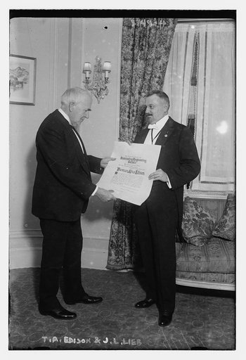 T. A. [Thomas Alva] Edison and J.L. Lieb