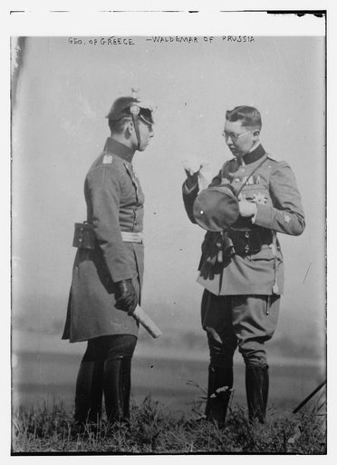 Geo. of Greece -- Waldemar of Prussia