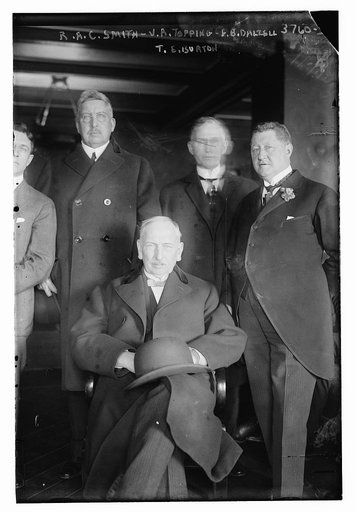R.A.C. Smith -- J.A. Topping -- F.B. Dalzell -- T.E. Burton