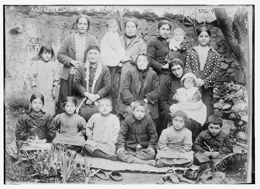 Armenian widows and children