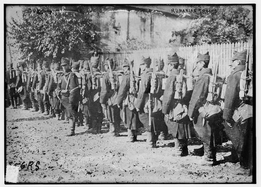 Rumanian troops