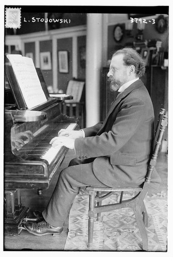 L. [i.e. Z] Stojowski [at piano