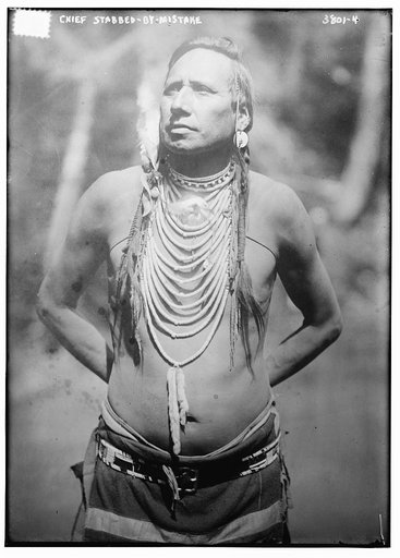 American Indian] Chief Stabbed-By-Mistake