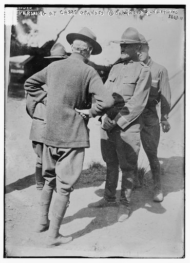 Pershing at Casas Grandes