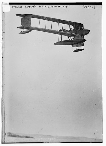 Burgess Seaplane for N.Y. Naval Militia