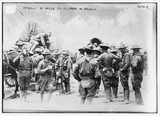 Rations of Water to U.S. Army in Mexico