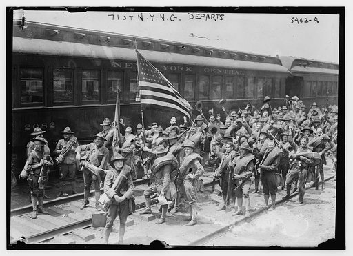71st N.Y. Regt. departs