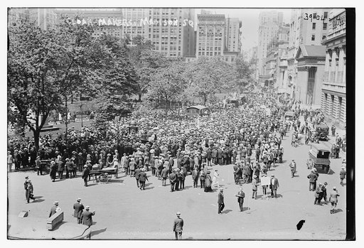 Cloak makers parade, Madison Sq.