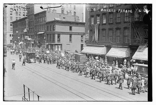 Cloak Makers Parade, 1916