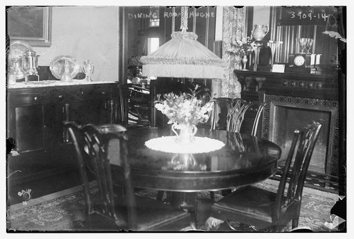Dining Room, Hughes home