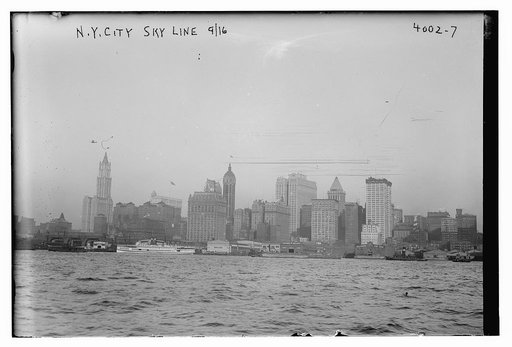 N.Y.City sky line, 9/16