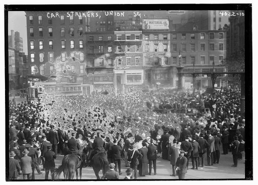 Car strikers, Union Sq.