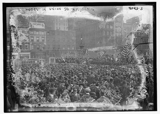 Hughes in Union Sq., N.Y.