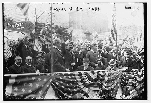 Hughes in N.Y., 1916