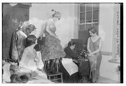 Costumer, Wash'n Sq. [i.e., Washington Square] Players