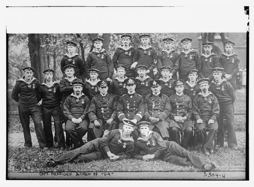 Capt. Weddigen & crew of "U-9"