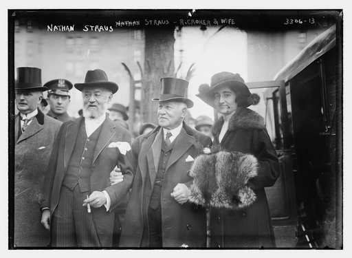 Nathan Straus [and] R. Croker & wife